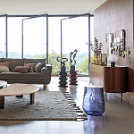 Фигурный приставной столик черного цвета AMORPHOUS варинант исполнения - 7 | Loft Concept в Краснодаре