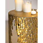 Столик дизайнерский Copper streaks варинант исполнения - 7 | Loft Concept в Краснодаре