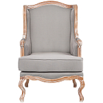 Кресло из массива бука светло-серое Solid Luxury варинант исполнения - 1 | Loft Concept в Краснодаре