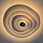 Потолочная люстра круглая многослойная Multilayering варинант исполнения - 10 | Loft Concept в Краснодаре