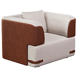 Кресло Richmond  с кожаной отделкой варинант исполнения - 1 | Loft Concept в Краснодаре