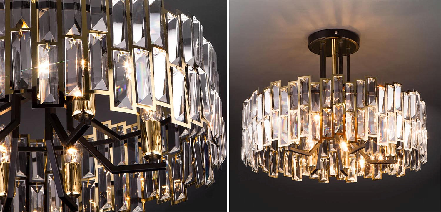 Потолочная люстра Darkness Chandelier gold 53 Потолочная люстра Darkness Chandelier gold 53 - Loft-Concept в Краснодаре