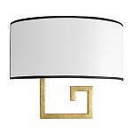 Бра с белым овальным абажуром с черной окантовкой Natural Concepts варинант исполнения - 2 | Loft Concept в Краснодаре