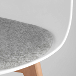 Стул из пластика с мягким сиденьем Eames варинант исполнения - 8 | Loft Concept в Краснодаре