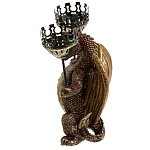 Подсвечник в виде дракона Dragon with Two Candlesticks варинант исполнения - 6 | Loft Concept в Краснодаре