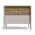 Тумба 2 ящика с подсветкой на рельефном фасаде Warm Industrial варинант исполнения - 6 | Loft Concept в Краснодаре