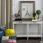 Деревянная консоль с двумя ящиками Margery Provence Console Table варинант исполнения - 3 | Loft Concept в Краснодаре