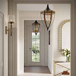 Бра настенное с прозрачным стеклянным абажуром Simple Pure Form варинант исполнения - 4 | Loft Concept в Краснодаре