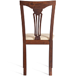 Стул деревянный с узором ручной работы Espresso варинант исполнения - 6 | Loft Concept в Краснодаре