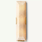 Бра прямоугольное высокое с мраморным плафоном Calling to Shine варинант исполнения - 1 | Loft Concept в Краснодаре