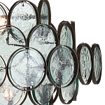 Люстра с каскадом из круглых стеклянных дисков Small Round Sequins варинант исполнения - 1 | Loft Concept в Краснодаре