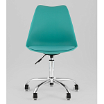 Офисный стул на металлическом основании EGGERY Blue пластик варинант исполнения - 5 | Loft Concept в Краснодаре