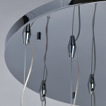 Люстра каскадная с 9-ю разноцветными стеклянными плафонами Kaleido варинант исполнения - 14 | Loft Concept в Краснодаре