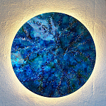 Светильник настенный «Голубая Планета» варинант исполнения - 2 | Loft Concept в Краснодаре