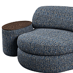 Кушетка со столиком Ulysses варинант исполнения - 6 | Loft Concept в Краснодаре