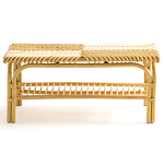 Скамья из ротанга Saveria Rattan Bench варинант исполнения - 2 | Loft Concept в Краснодаре