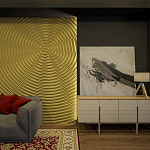 Барельеф KAIZEN варинант исполнения - 2 | Loft Concept в Краснодаре