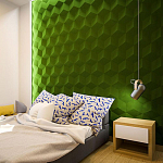 Гипсовая 3D Панель M-107 варинант исполнения - 2 | Loft Concept в Краснодаре