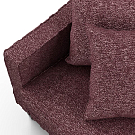 Мебельная ткань Шенилл фиолетовый цвет 138 см T4-25 варинант исполнения - 5 | Loft Concept в Краснодаре