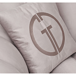 Диван двухместный велюровый бежевый Facilities Status варинант исполнения - 2 | Loft Concept в Краснодаре