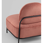 Кресло Стоун велюр рельефный коралловый варинант исполнения - 3 | Loft Concept в Краснодаре