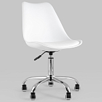 Офисный стул на металлическом основании EGGERY White варинант исполнения - 2 | Loft Concept в Краснодаре