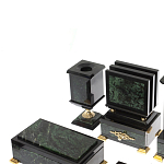 Настольный письменный набор из нефрита в подарочной коробке Victorious варинант исполнения - 8 | Loft Concept в Краснодаре