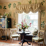 Обои ручная роспись Botanical Studies Linnaeus colourway варинант исполнения - 2 | Loft Concept в Краснодаре