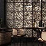 Гипсовая 3D панель с принтографией PM-13 варинант исполнения - 1 | Loft Concept в Краснодаре