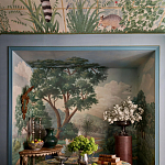 Обои ручная роспись Hill Country Scenic Special Colourway on scenic paper варинант исполнения - 2 | Loft Concept в Краснодаре