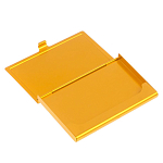 Визитница карманная металлическая с гравюрой Герба России в подарочной коробке Gold Metal Business Card Holders варинант исполнения - 2 | Loft Concept в Краснодаре