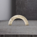 Прикроватная лампа из мрамора в форме дуги Rainbow Light варинант исполнения - 2 | Loft Concept в Краснодаре