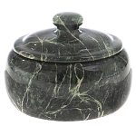 Сахарница из натурального камня Змеевик Stone Sugar Bowls варинант исполнения - 7 | Loft Concept в Краснодаре