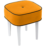 Квадратный мягкий пуф на белых ножках Winton Pouf Square варинант исполнения - 23 | Loft Concept в Краснодаре