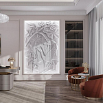 Барельеф ORCHIDS варинант исполнения - 1 | Loft Concept в Краснодаре