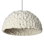Вязаный подвесной светильник из шерсти Dome Wool Lamp  варинант исполнения - 6 | Loft Concept в Краснодаре
