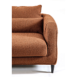Диван в гостиную Portree Sofa Терракотовый букле варинант исполнения - 5 | Loft Concept в Краснодаре