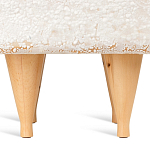 Керамический столик на деревянных ножках «Квадро» варинант исполнения - 6 | Loft Concept в Краснодаре