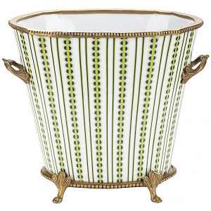 Кашпо Yellow blue design