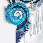 Текстильный Арт-объект ручной работы Galaxy варинант исполнения - 1 | Loft Concept в Краснодаре