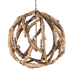 Люстра круглая в виде веток деревьев Natural Driftwood  варинант исполнения - 1 | Loft Concept в Краснодаре
