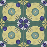 Плитка дизайнерская с узором Элемент варинант исполнения - 1 | Loft Concept в Краснодаре