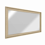 Зеркало прямоугольное с классической деревянной рамой Flowchart варинант исполнения - 2 | Loft Concept в Краснодаре