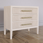 Тумба Primo  с тремя ящиками шпон Светлый дуб варинант исполнения - 3 | Loft Concept в Краснодаре