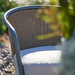 Садовое кресло с каркасом из стали Kenneth Chair варинант исполнения - 11 | Loft Concept в Краснодаре