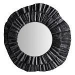 Зеркало в фактурной черной раме в современном стиле Black Maelstrom варинант исполнения - 1 | Loft Concept в Краснодаре