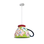 Подвесные светильники в виде чаши с цветочным орнаментом Flower Reversal варинант исполнения - 7 | Loft Concept в Краснодаре