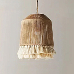 Люстра круглая плетеная с кисточками Small Solar Glow варинант исполнения - 2 | Loft Concept в Краснодаре