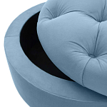 Круглый пуф на ножках Cheryl Pouf Light варинант исполнения - 2 | Loft Concept в Краснодаре