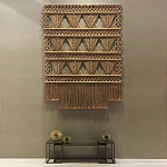 Панно Макраме коричневый цвет  варинант исполнения - 5 | Loft Concept в Краснодаре